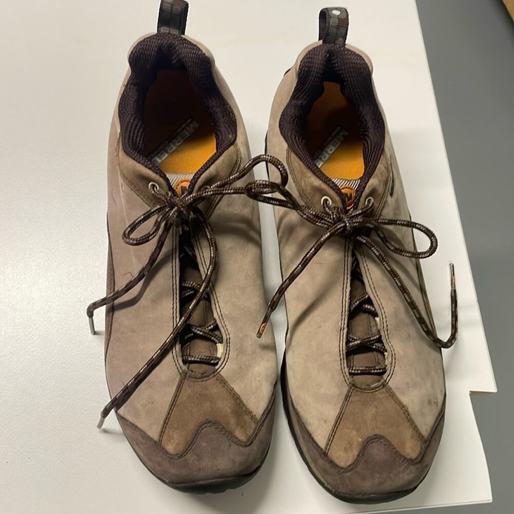 Merrell Vibram Siren Surge Brown Shoes Leather Suede Women’s Size 10